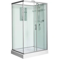Душевая кабина WeltWasser WW500 Laine 1211 120x90 10000003274 профиль Хром стекло прозрачное