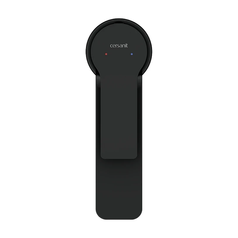 Смеситель для раковины Cersanit Vibe 68926 цвет Черный матовый