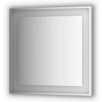 Зеркало Evoform Ledside 90х90 Сталь стекло