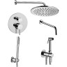 Комплект смесителей Paffoni Light KITZLIG019CR045 Хром латунь