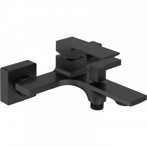 Смеситель для ванны Orange Lutz M04-100b Черный на стену