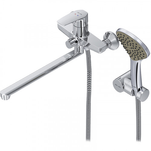 Смеситель для ванны AM.PM Gem F90A95000 универсальный Хром латунь на стену