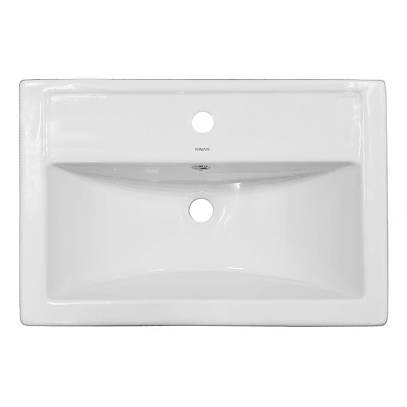 Тумба с раковиной Azario Kantri 60 CS00097248 подвесная цвет Белый глянец