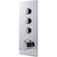 Душевая система Vincea Inspire VSFW-433TI3RCH с термостатом Хром латунь встраиваемый