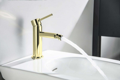 Смеситель для биде Aquatek Европа AQ1318BG Золото шлифованное