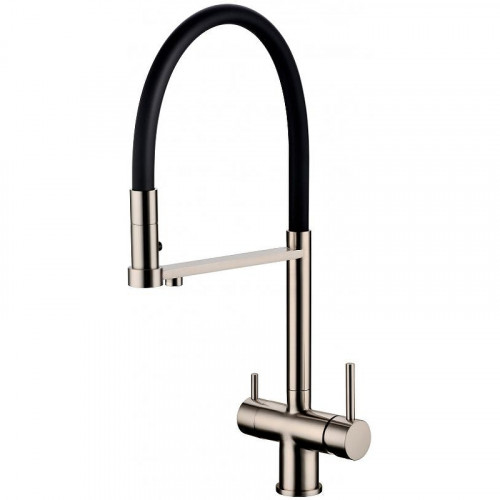 Смеситель для кухни Grocenberg GB4095NK Никель