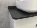 Тумба с раковиной Comforty Амстердам 75 00-00004668 подвесная Белая глянцевая МДФ / ЛДСП
