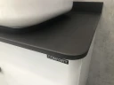 Тумба с раковиной Comforty Амстердам 75 00-00004668 подвесная Белая глянцевая МДФ / ЛДСП