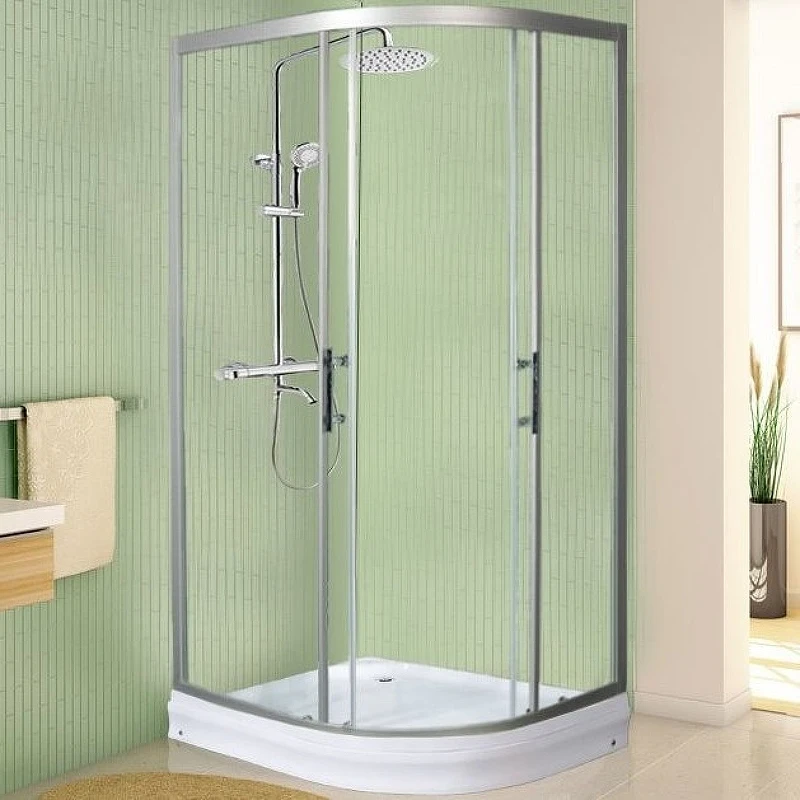 Душевой уголок WeltWasser WW500 С 120х90 L 10000012452 профиль Хром стекло прозрачное