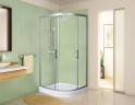 Душевой уголок WeltWasser WW500 С 120х90 L 10000012452 профиль Хром стекло прозрачное