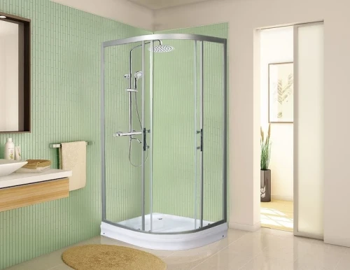 Душевой уголок WeltWasser WW500 С 120х90 L 10000012452 профиль Хром стекло прозрачное