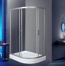 Душевой уголок WeltWasser WW500 С 120х90 L 10000012452 профиль Хром стекло прозрачное