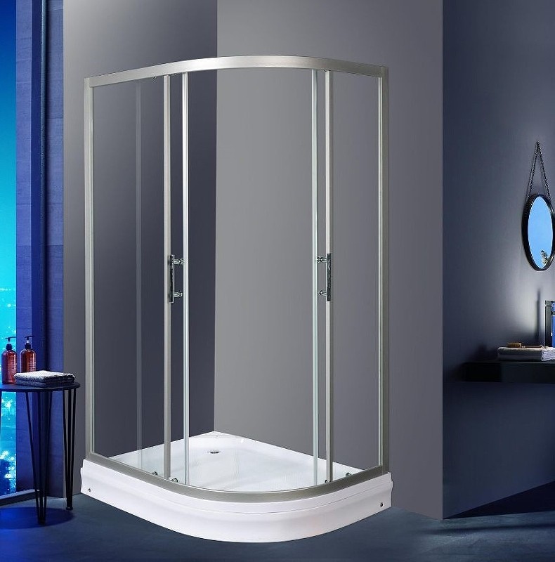 Душевой уголок WeltWasser WW500 С 120х90 L 10000012452 профиль Хром стекло прозрачное