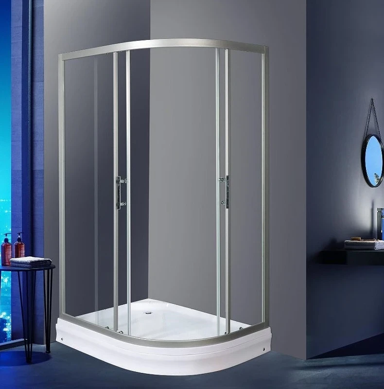 Душевой уголок WeltWasser WW500 С 120х90 L 10000012452 профиль Хром стекло прозрачное