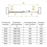 Душевая дверь RGW Passage PA-017 160 350801716-24 профиль Черный стекло матовое-сатинат