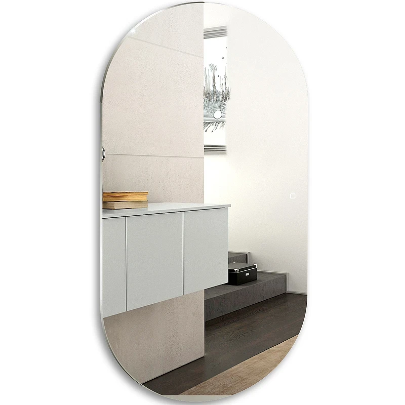 Зеркало Silver Mirrors Viva 55 LED-00002549 с подсветкой с сенсорным выключателем стекло