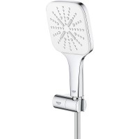 Душевой гарнитур Grohe Rainshower SmartActive 26588LS0 Белая луна Хром латунь на стену