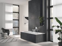 Душевой гарнитур Grohe Rainshower SmartActive 26588LS0 Белая луна Хром латунь на стену