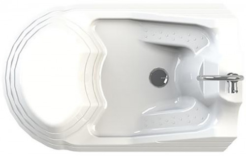 Акриловая ванна Radomir Вуду 120х80 1-01-0-0-1-165 Белая