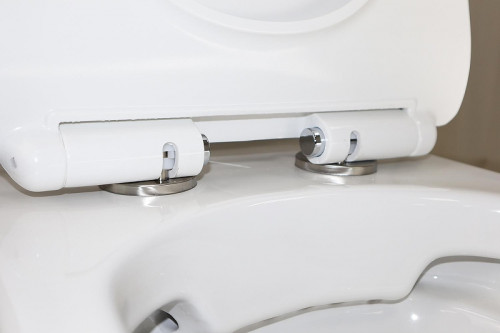 Унитаз компакт Azario Frento AZ-2311 цвет Белый с бачком и сиденьем Микролифт