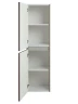 Шкаф пенал Art&Max Elegant 40 AM-ELEGANT-1500-2А-SO-CM-LED подвесной цвет Капучино матовый