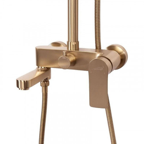 Душевая система Hansberge H5049MG Золото матовое