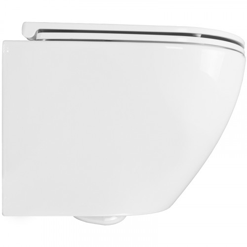 Унитаз Azario Grado AZ-0046N подвесной Белый с сиденьем Микролифт фаянс подвесной