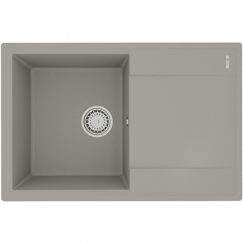 Кухонная мойка Lemark Imandra 760 9910027 Грей искусственный камень (литьевой мрамор) встраиваемый