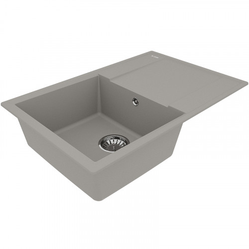 Кухонная мойка Lemark Imandra 760 9910027 Грей искусственный камень (литьевой мрамор) встраиваемый