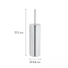 Ершик для унитаза Fixsen Hotel FX-31013-2 цвет Хром