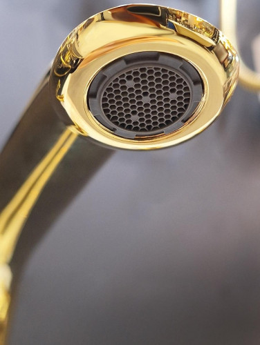 Смеситель на борт ванны AltroBagno Beatrice 020103 Or цвет Золото