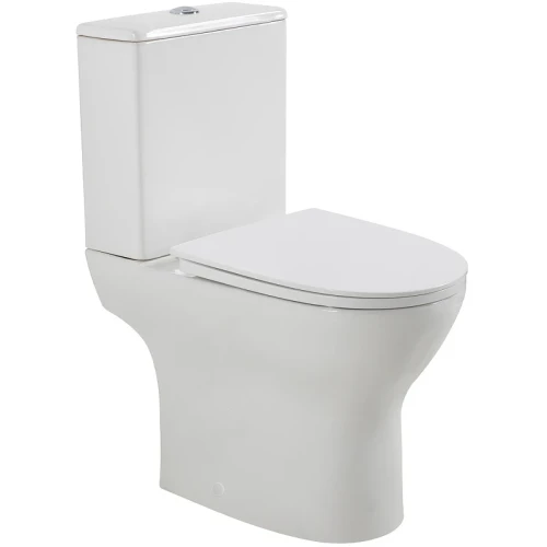 Унитаз компакт BelBagno Lounge BB045CPR/BB045/051SC без бачка с сиденьем Микролифт фаянс напольный