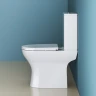 Унитаз компакт BelBagno Lounge BB045CPR/BB045/051SC без бачка с сиденьем Микролифт фаянс напольный