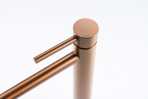 Смеситель для раковины Knotlor Eclipse SS-21/RB цвет Бронза