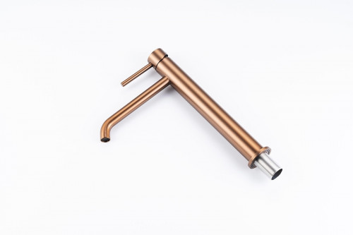 Смеситель для раковины Knotlor Eclipse SS-21/RB цвет Бронза