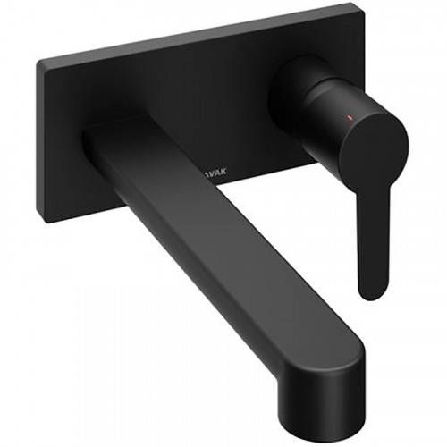 Смеситель для раковины Ravak Puri PU 019.20 X070184 Черный матовый латунь встраиваемый