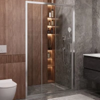 Душевая дверь Cezares Molveno 120 MOLVENO-BF-3-120-C-Cr-IV профиль Хром стекло прозрачное