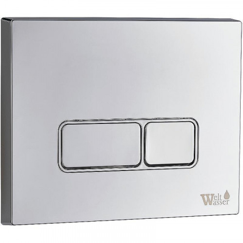 Комплект унитаза с инсталляцией WeltWasser MARBERG 410 + ERLENBACH 004 GL-WT + MAR 410 SE-CR 10000006465 цвет Белый глянцевый с сиденьем Микролифт и клавишей смыва цвет Хром