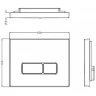 Комплект унитаза с инсталляцией WeltWasser MARBERG 410 + ERLENBACH 004 GL-WT + MAR 410 SE-CR 10000006465 цвет Белый глянцевый с сиденьем Микролифт и клавишей смыва цвет Хром