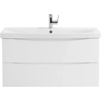 Тумба под раковину BelBagno Marino-Cer 90 MARINO-CER-900-2C-SO-BO-P подвесная Bianco Opaco МДФ / ЛДСП