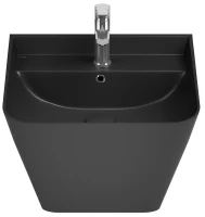 Раковина напольная Isvea Sott'Aqua 50 10SQ37002-2N цвет Черный матовый
