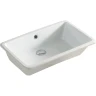 Раковина Artceram Gea 53 GEL001 01 00 Белая фарфор встраиваемый