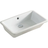 Раковина Artceram Gea 53 GEL001 01 00 Белая фарфор встраиваемый