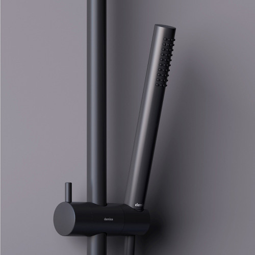 Душевая система Damixa Scandinavian Pure 936730300 Черная матовая латунь на стену