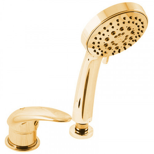Смеситель на борт ванны Rav Slezak Dunaj D475.5YZ Золото латунь
