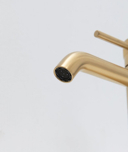 Смеситель для раковины Allen Brau Priority 5.31A01-GB цвет Золото