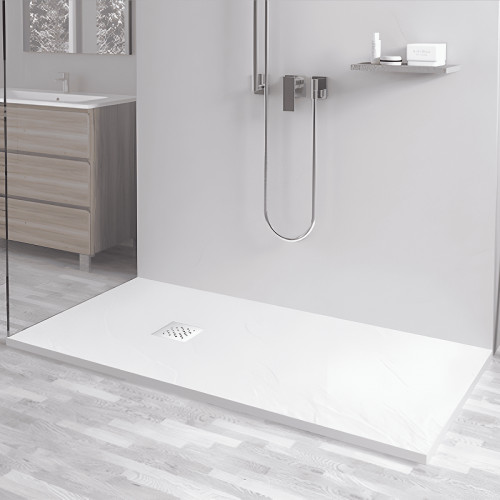 Душевой поддон из искусственного камня RGW Stone Tray 80x100 14152810-01-11 цвет Белый