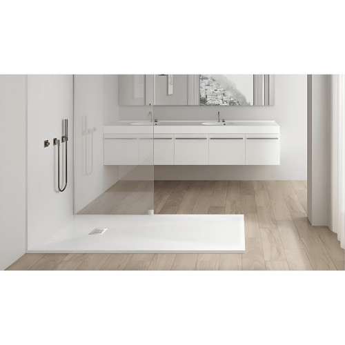 Душевой поддон из искусственного камня RGW Stone Tray 80x100 14152810-01-11 цвет Белый