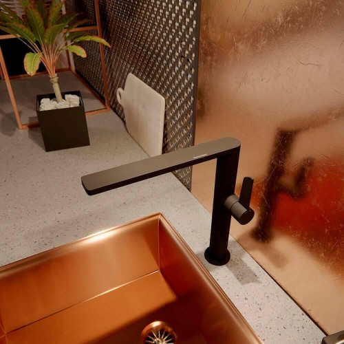 Смеситель для кухни Ramonsoler Kitchen 388401MCNM Черный матовый