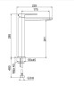 Смеситель для раковины Fiore Kube 100NN8518
